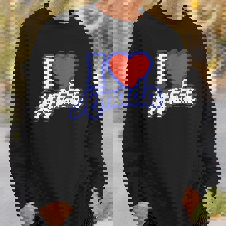 アイ・ラブ・アマダ スウェットシャツ 彼への贈り物