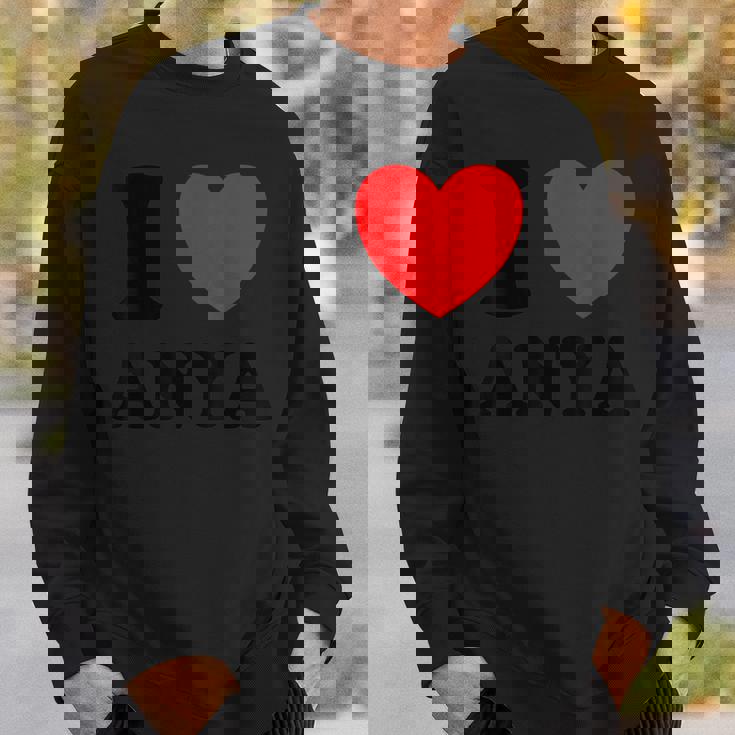 アイ・ラブ・アーニャ スウェットシャツ 彼への贈り物