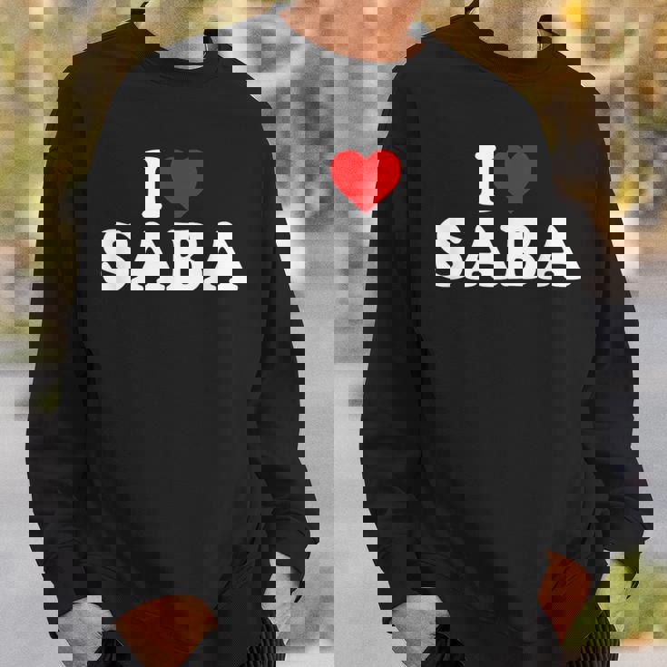 アイ・ラブ・サバ スウェットシャツ 彼への贈り物