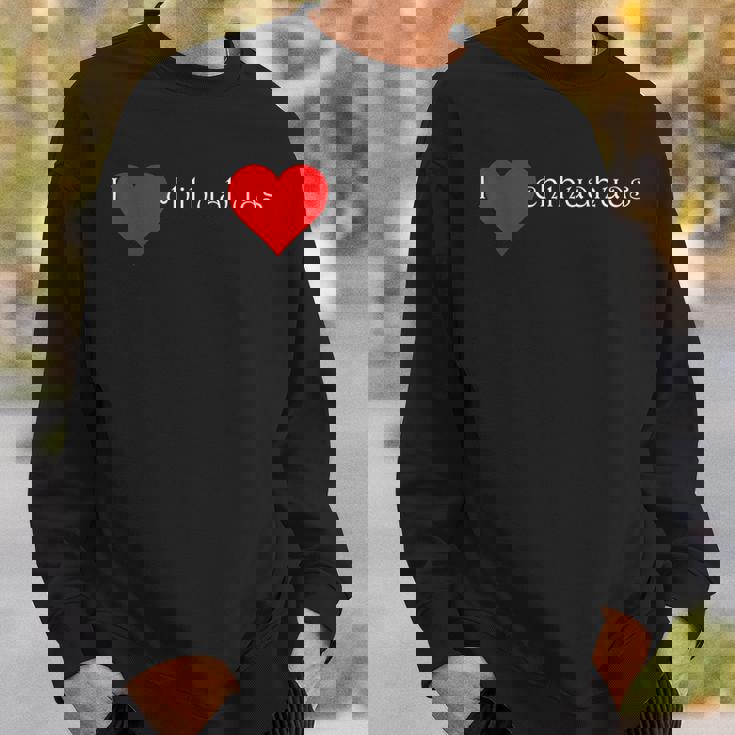 アイ・ラブ・チワワ スウェットシャツ 彼への贈り物