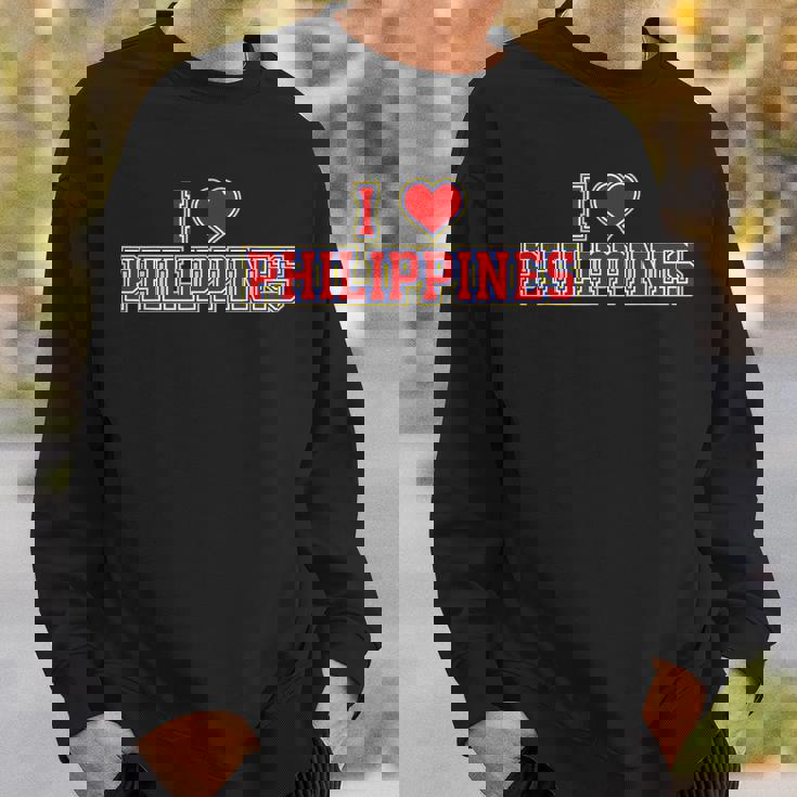 アイ・ラブ・フィリピン スウェットシャツ 彼への贈り物