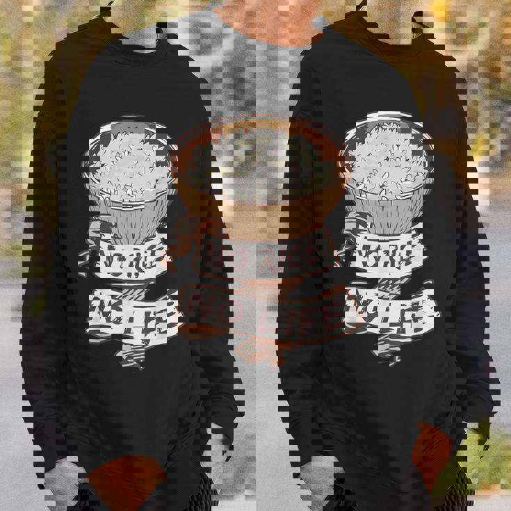 アジア料理 炒飯丼 ご飯好き 食通 スウェットシャツ 彼への贈り物