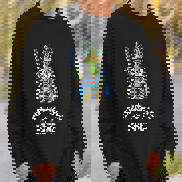 アスパラガス キング アスパラガス 栽培者 農家 ヴィーガン 野菜 スウェットシャツ 彼への贈り物