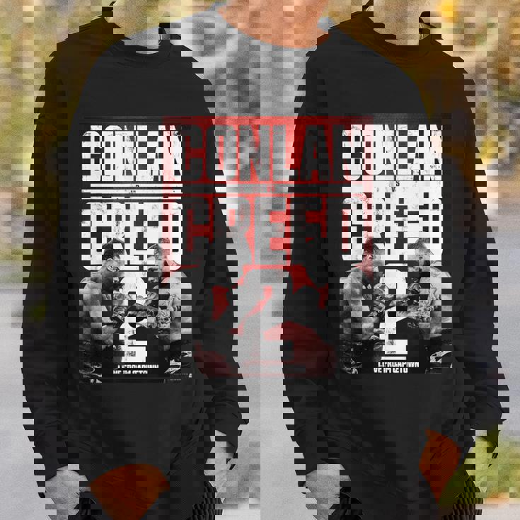 アドニスクリード—ケープタウンからのコンラン対クリード2ライブ スウェットシャツ 彼への贈り物