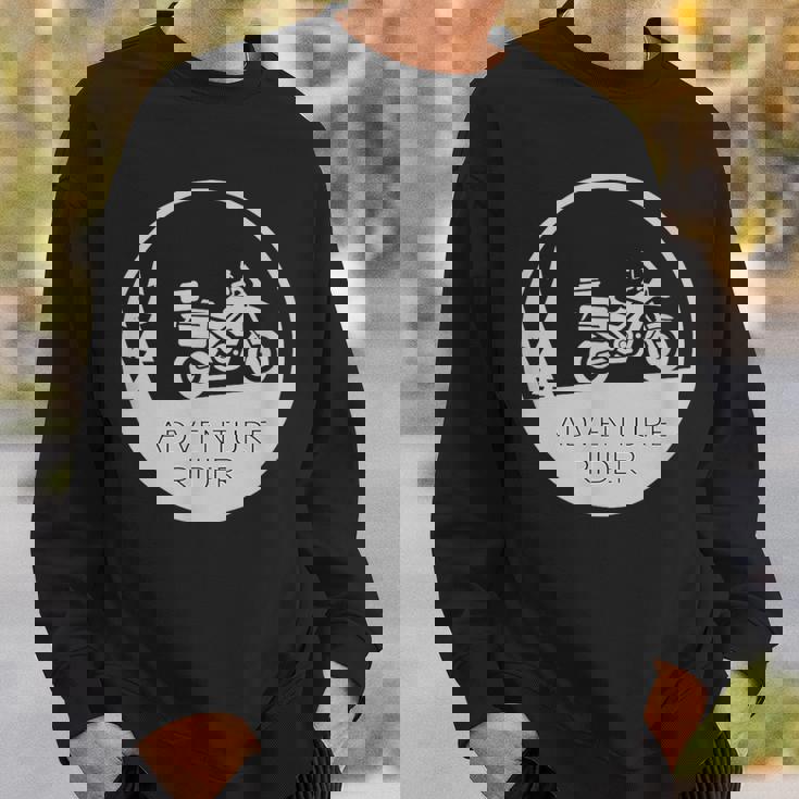 アドベンチャーバイクtシャツ スウェットシャツ 彼への贈り物