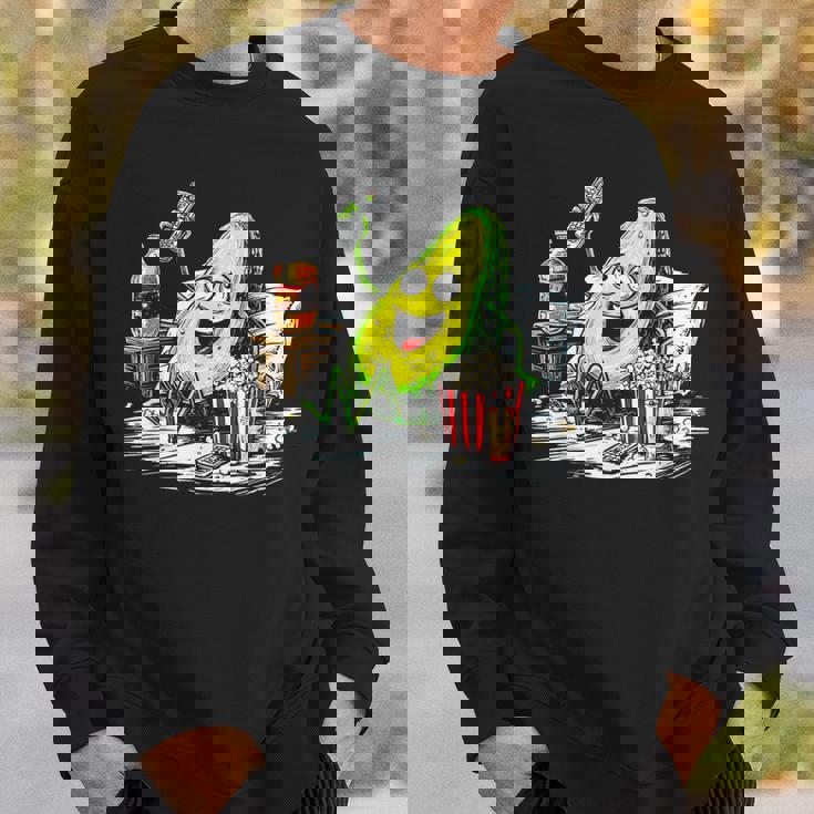 アボカド リラックス 持株 おやつ アート フルーツ モチーフ アボカド スウェットシャツ 彼への贈り物