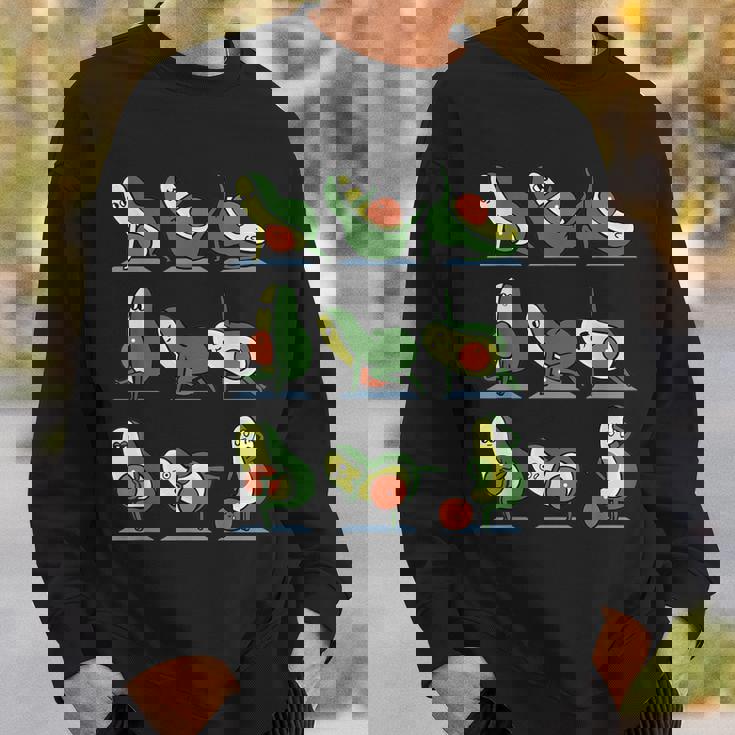 アボカドヨガ フラット腹部用 スウェットシャツ 彼への贈り物