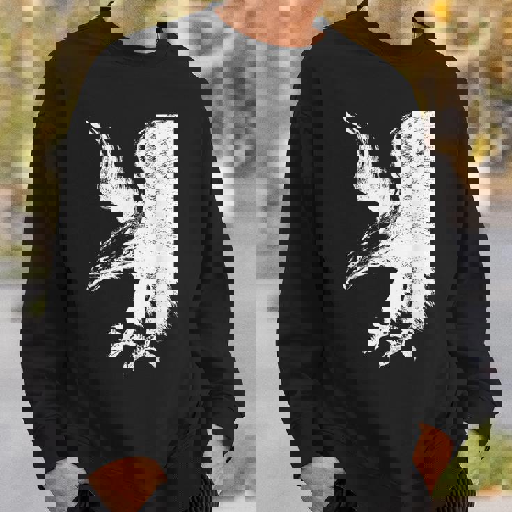 アメリカンイーグル ブラック ホワイト アメリカンパトリオット スウェットシャツ 彼への贈り物