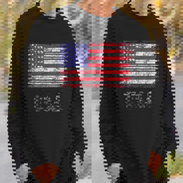 アメリカ国旗シャツ メンズ レディース キッズ 退役軍人の日 星条旗 スウェットシャツ 彼への贈り物