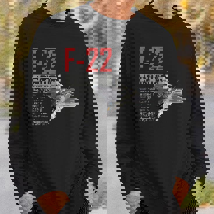 アメリカ航空機ステルス戦闘機 F22 ラプター スウェットシャツ 彼への贈り物