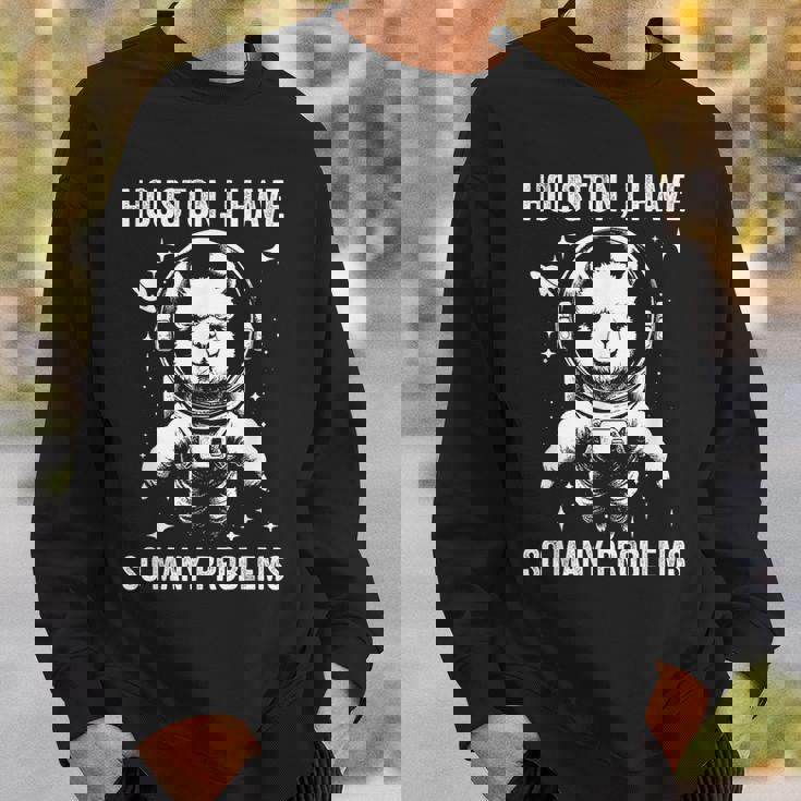 アルパカ お父さん ママ スペース ヒューストン問題 アルパカ スウェットシャツ 彼への贈り物