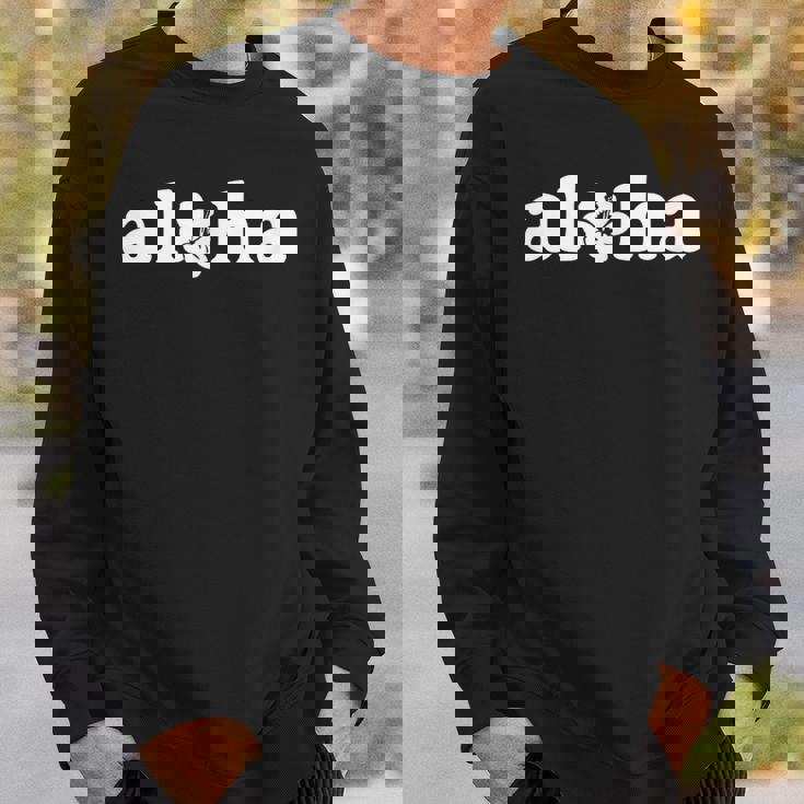 アロハ ハワイ ハワイアン ハイビスカスの花 スウェットシャツ 彼への贈り物