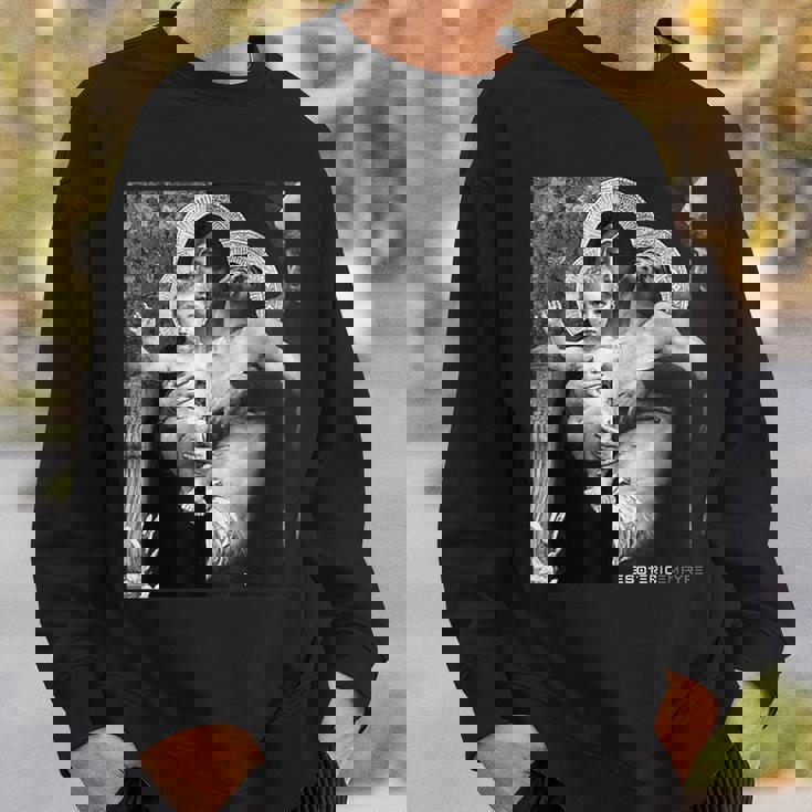 イエス・キリストと母マリア スウェットシャツ 彼への贈り物