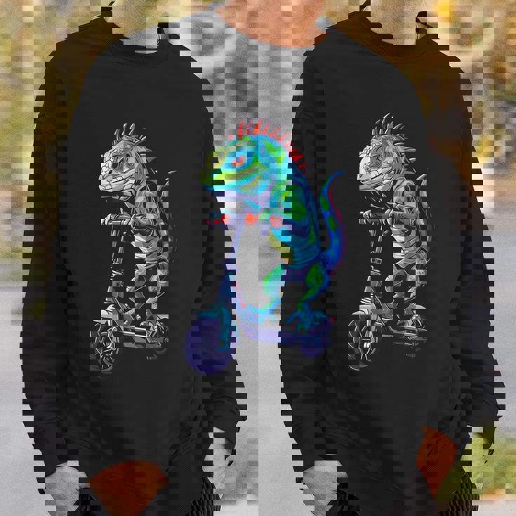 イグアナスクーター スウェットシャツ 彼への贈り物