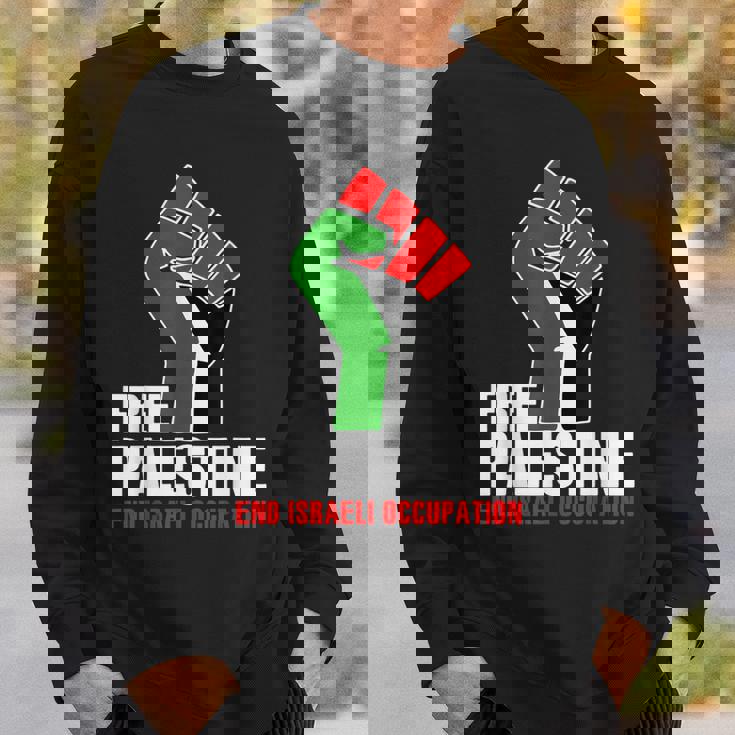 イスラエル人民の自由なパレスチナの職業 スウェットシャツ 彼への贈り物