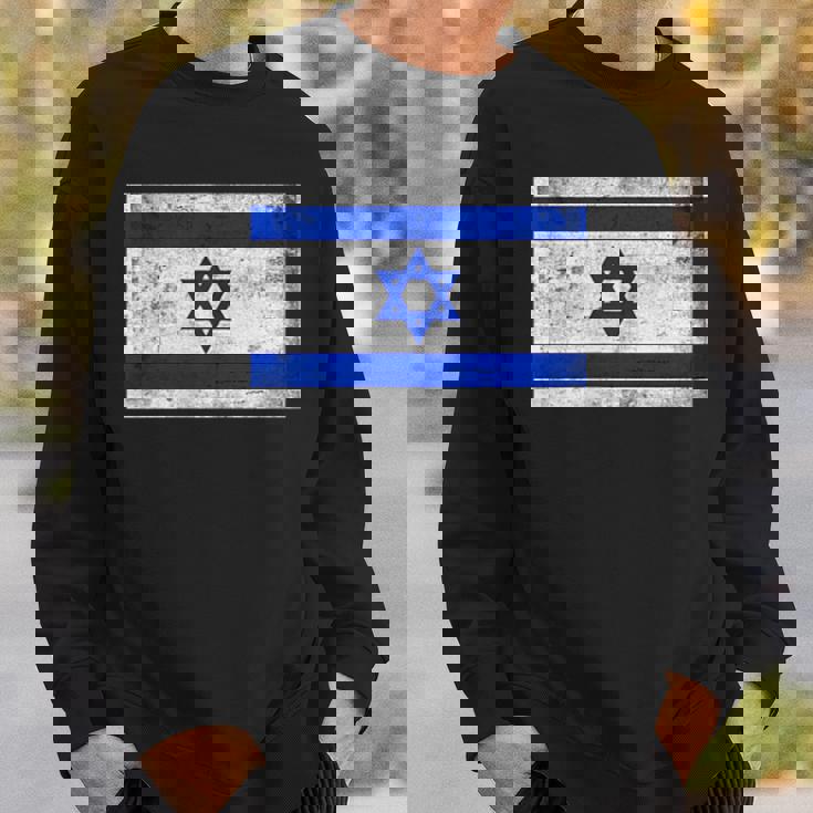 イスラエル国旗グラフィック メンズ レディース キッズ スウェットシャツ 彼への贈り物