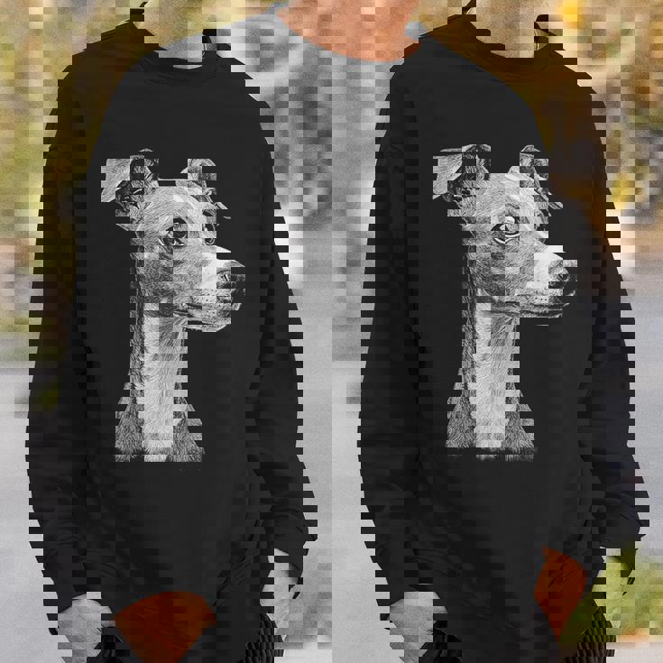 イタリアン グレイハウンド 犬 モチーフ ペット イタリアン グレイハウンド スウェットシャツ 彼への贈り物