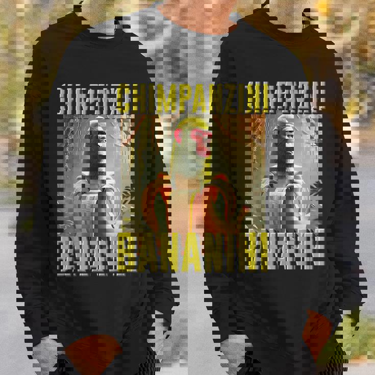 イタリアン ブレイン チンパンジーニ バナニーニ 面白い Ai キッズ 男の子 ミーム スウェットシャツ 彼への贈り物