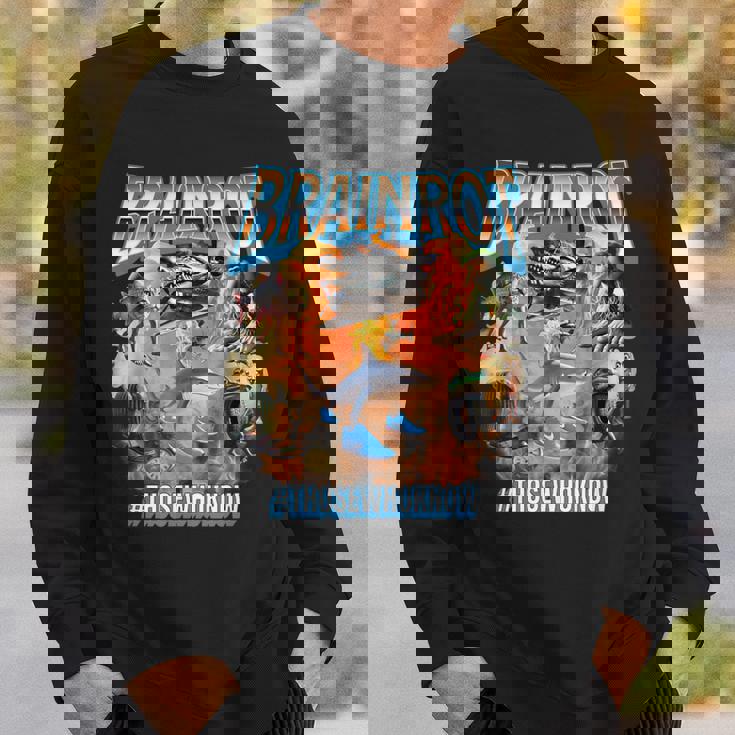 イタリアンブレインロットミームブーツレッグ スウェットシャツ 彼への贈り物