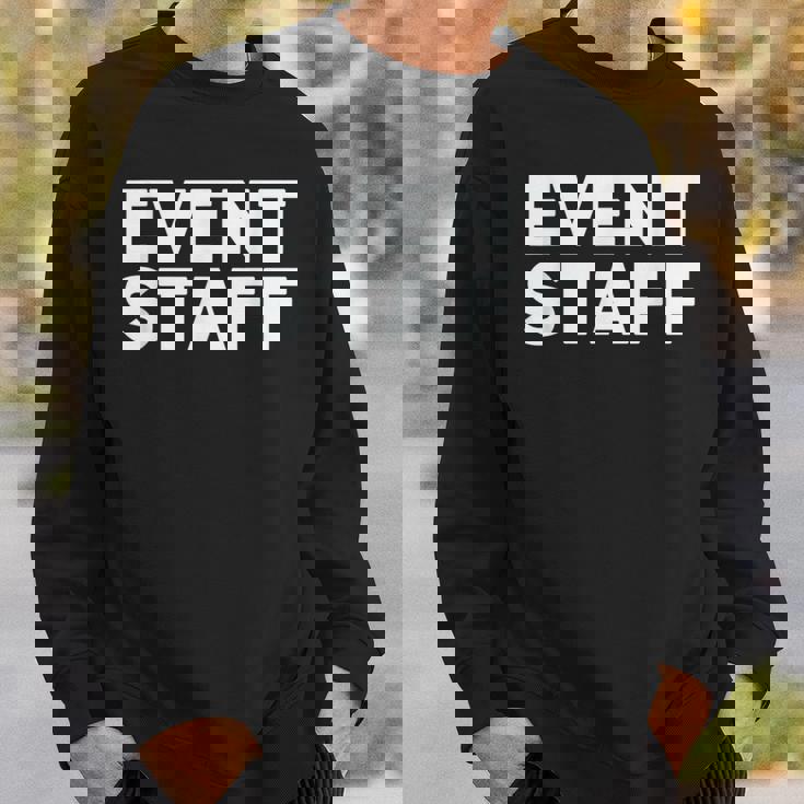 イベントスタッフ スウェットシャツ 彼への贈り物