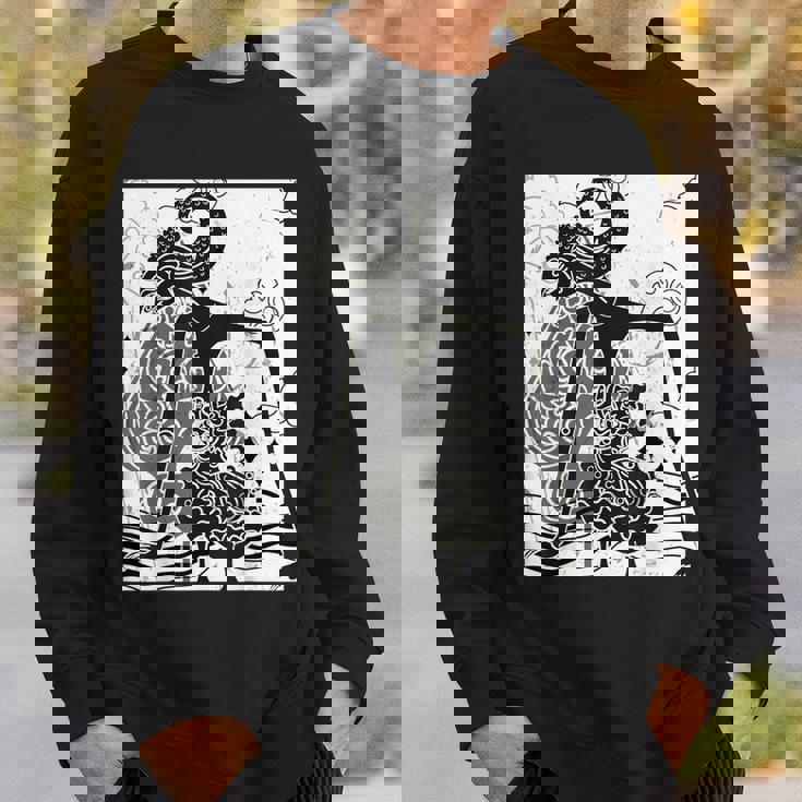 インドネシアのワヤン スウェットシャツ 彼への贈り物