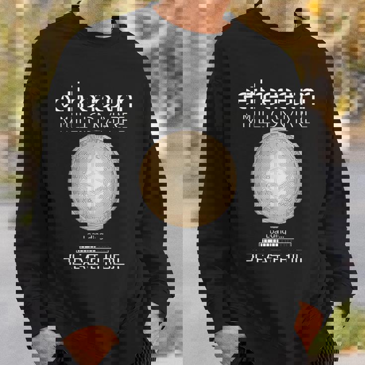 イーサリアム ミリオネール ローディング プリー・ホドル ファニー Eth 20 コイン スウェットシャツ 彼への贈り物