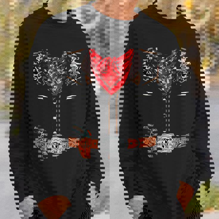 ウエスタン保安官 カウボーイベスト ハロウィンコスチューム スウェットシャツ 彼への贈り物