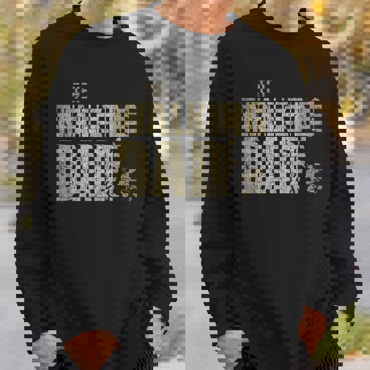 ウォーキングパパ 面白い 新米パパ ギフト クリスマス 父の日 スウェットシャツ 彼への贈り物