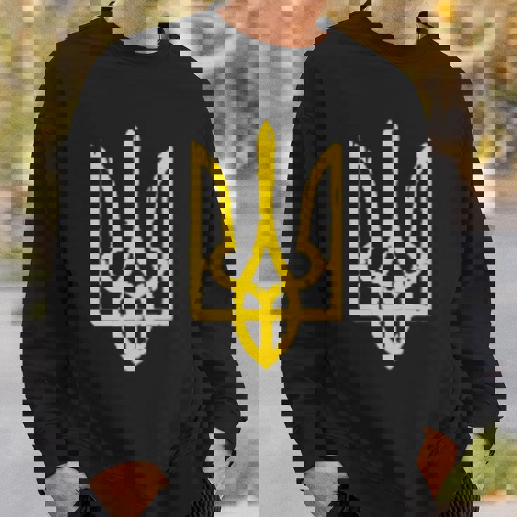 ウクライナの国章、ウクライナのトリズブ、ウクライナのトライデント スウェットシャツ 彼への贈り物