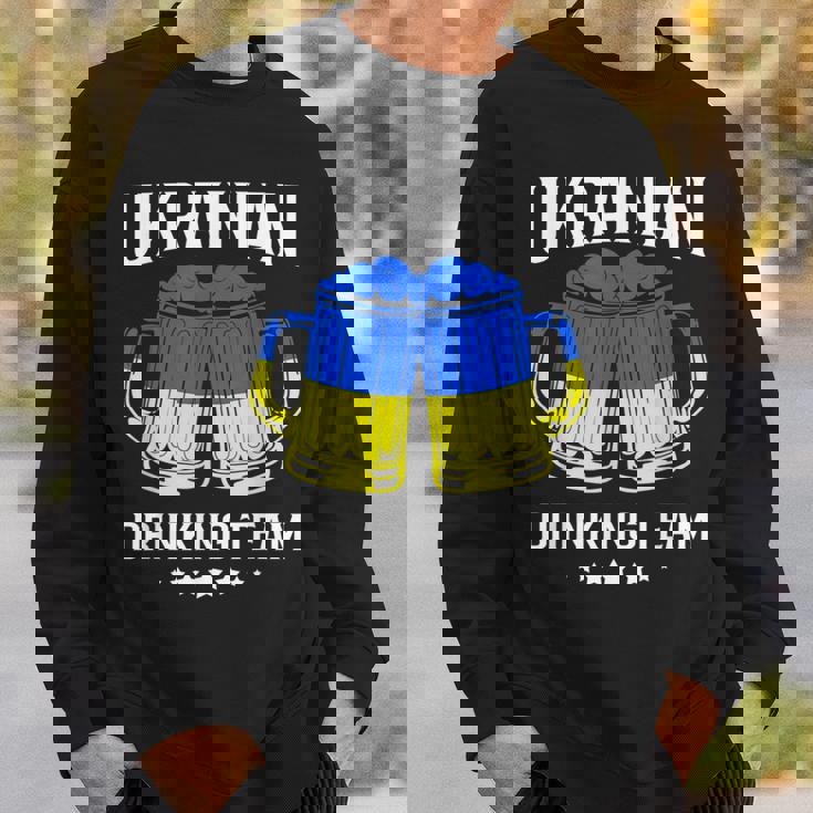 ウクライナ国旗ビール ウクライナ飲酒チーム スウェットシャツ 彼への贈り物