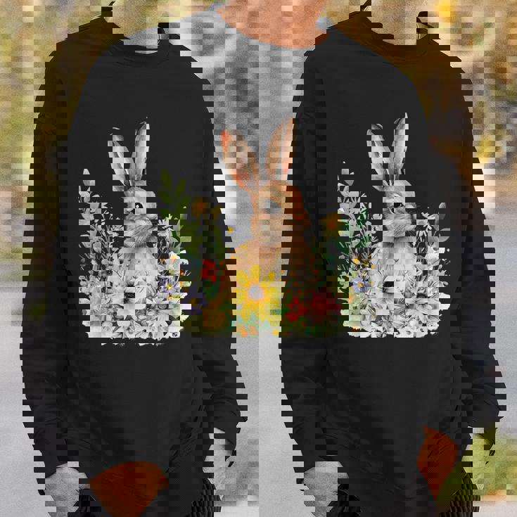 ウサギの恋人 グラフィックデザイン ウサギ オーナー。 スウェットシャツ 彼への贈り物