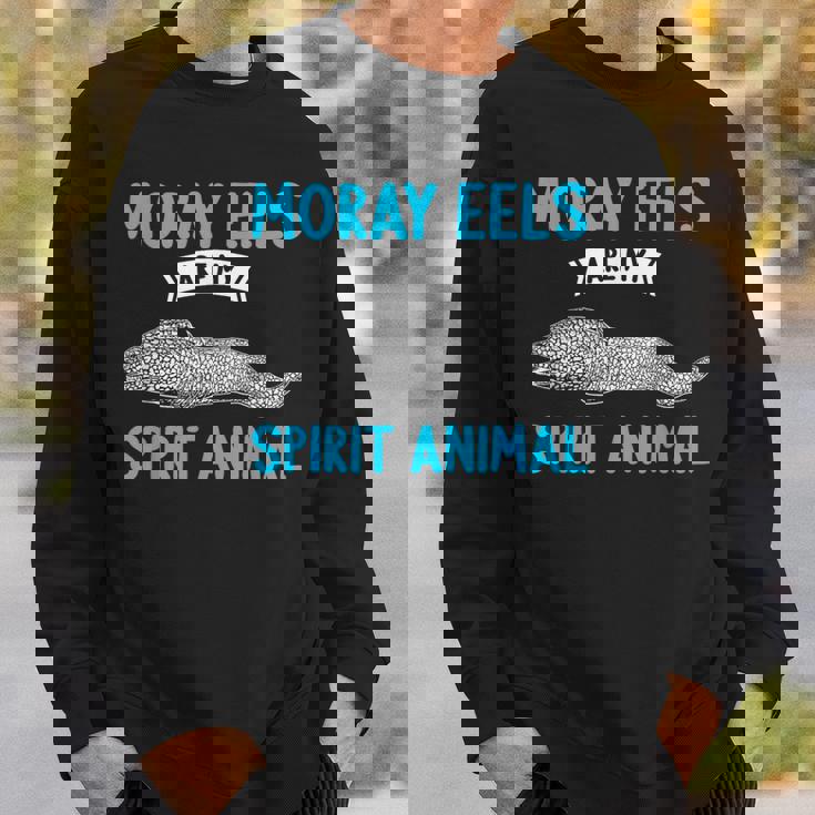 ウツボは私の精霊動物ウツボ スウェットシャツ 彼への贈り物