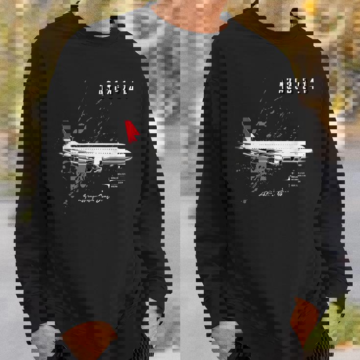 エアクラフト A320-214 スウェットシャツ 彼への贈り物