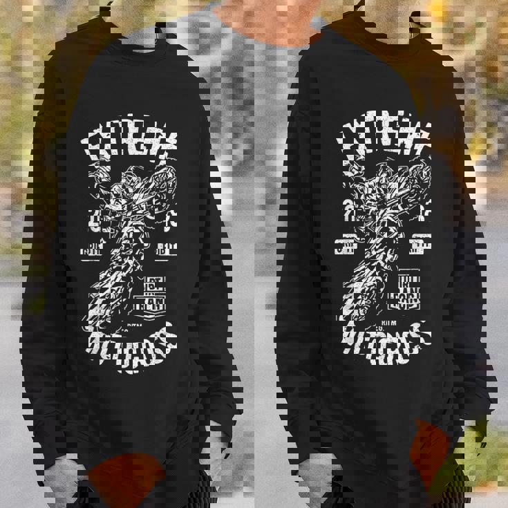 エクストリームモトクロスモータースポーツジャンプ スウェットシャツ 彼への贈り物