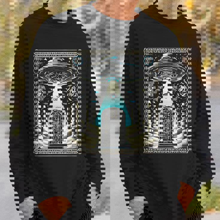 エジプトufoと柱のスターゲート Egypt Ufo Openingtargate スウェットシャツ 彼への贈り物