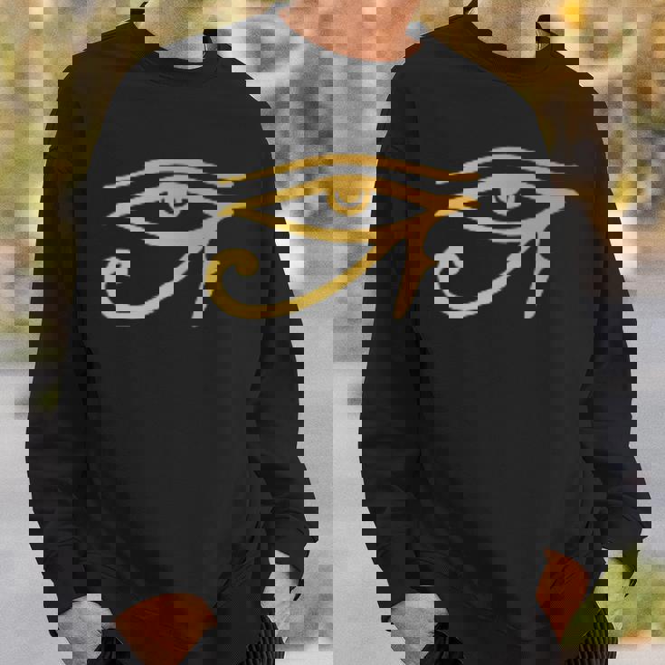 エジプトのラーの目 ホルスの目 スウェットシャツ 彼への贈り物