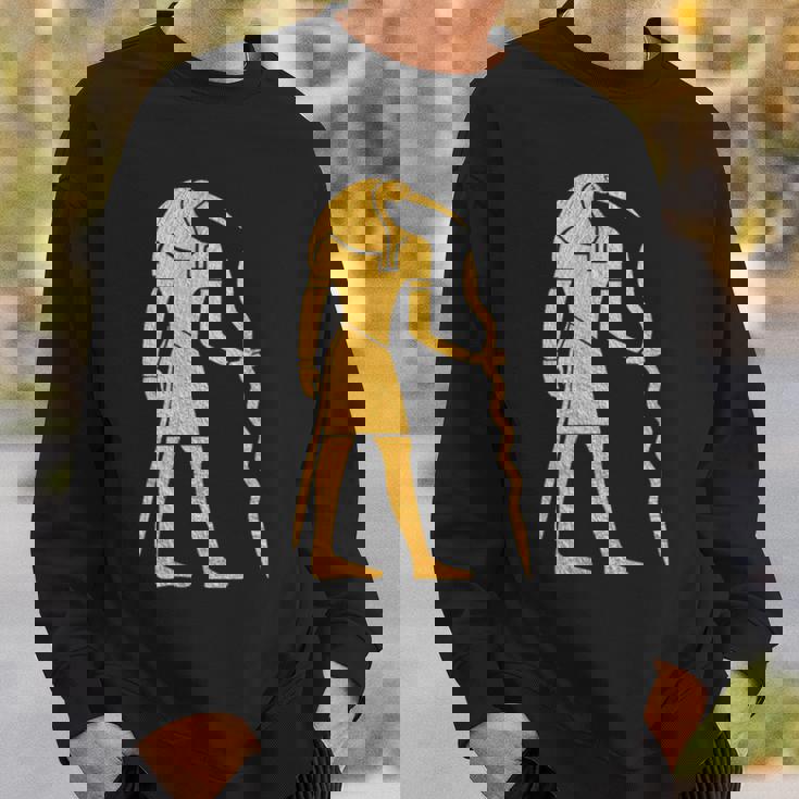 エジプトヒエログリフ ファラオ語 古代エジプト スウェットシャツ 彼への贈り物