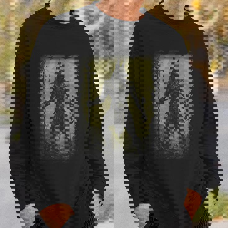 エジプト神アヌビス古代神話 スウェットシャツ 彼への贈り物