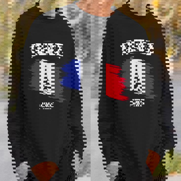 エッフェル塔 パリ フランス フランス 国旗 バケーション パリ スウェットシャツ 彼への贈り物