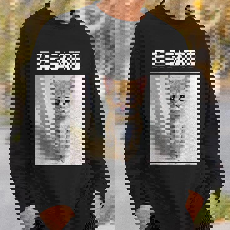 エルガト ミーム 猫 スウェットシャツ 彼への贈り物