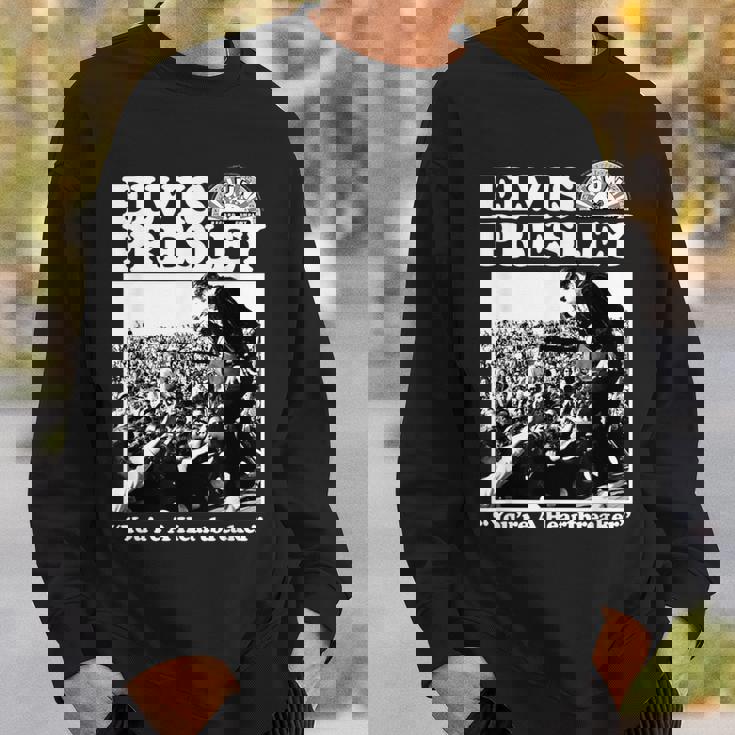 エルヴィス・ア・ハートブレイカー キング・オブ・ロックンロール 音楽 スウェットシャツ 彼への贈り物