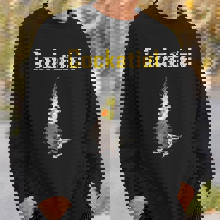 オカメインコ、オカメインコの飼い主のための面白いアイデア。 スウェットシャツ 彼への贈り物