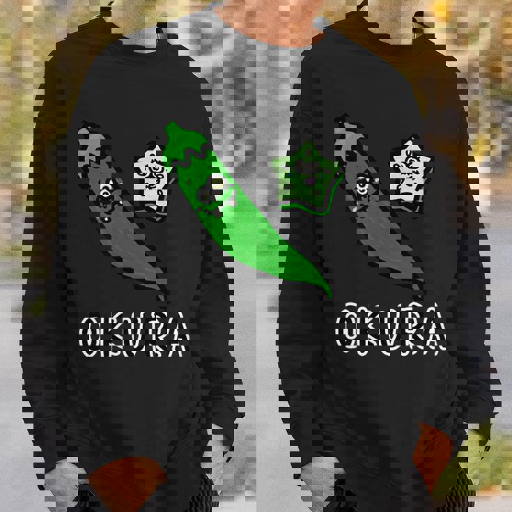 オクラさん スウェットシャツ 彼への贈り物