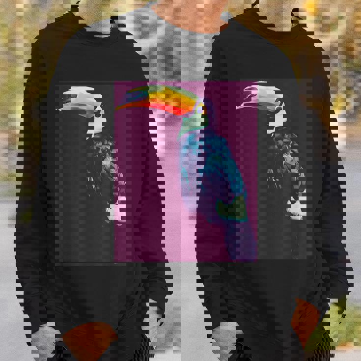 オニオオハシ 鳥 スウェットシャツ 彼への贈り物