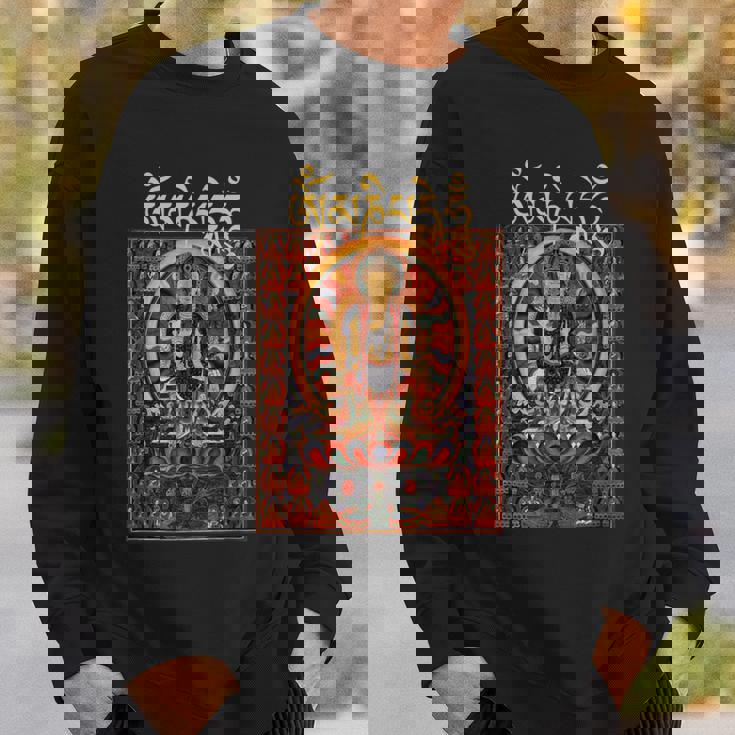 オム・マニ・ペメ・フム 六字大明呪 スウェットシャツ 彼への贈り物