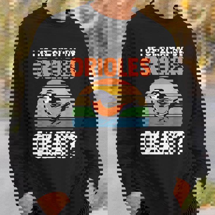 オリオールズが本当に好きだいいか？オリオール スウェットシャツ 彼への贈り物