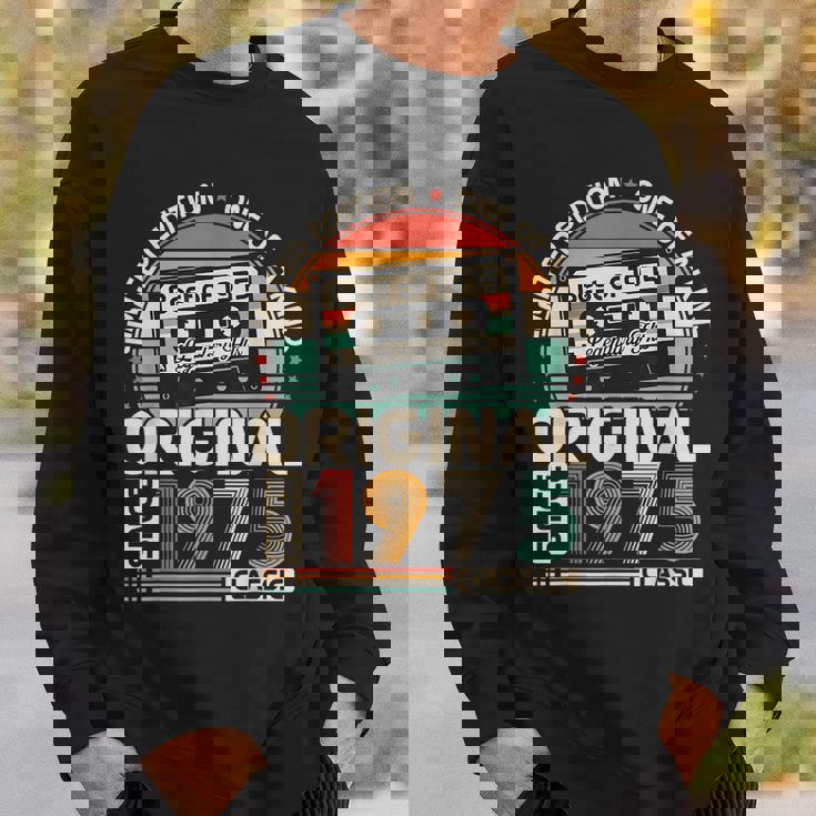 オリジナル1975 50周年記念ギフト 男女兼用 スウェットシャツ 彼への贈り物