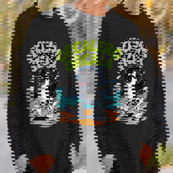 オルカレロ オルカラ イタリアンシャチ ブレイン ミーム スウェットシャツ 彼への贈り物