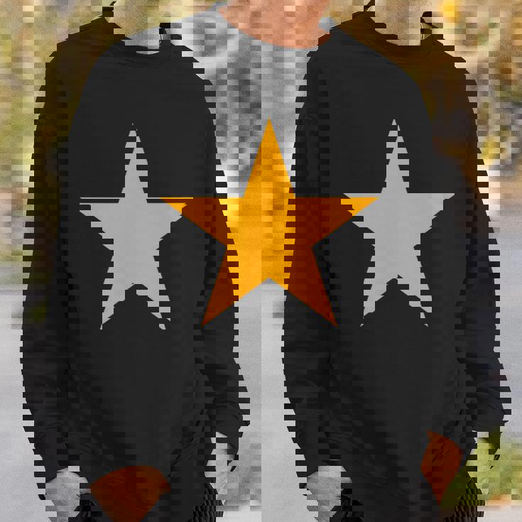 オレンジスター 複数の色 スウェットシャツ 彼への贈り物