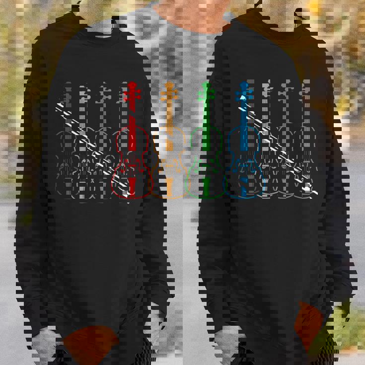 オーケストラ ヴァイオリン 奏者 音楽 ヴィンテージ 楽器 バイオリン スウェットシャツ 彼への贈り物